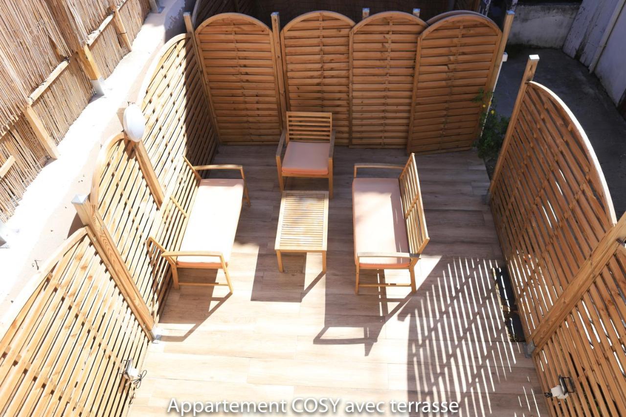 Appartement Cosy Avec Terrasse Marsiglia Esterno foto