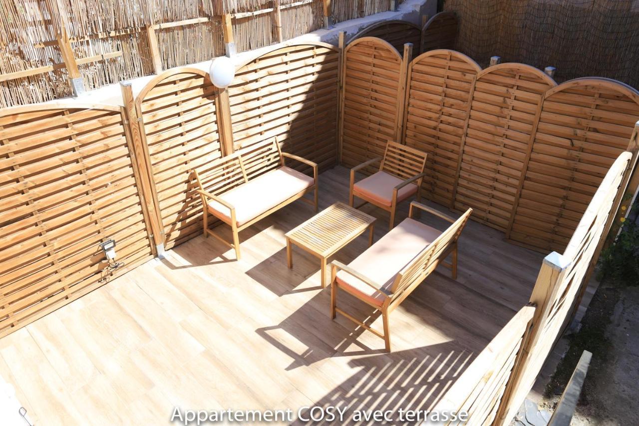 Appartement Cosy Avec Terrasse Marsiglia Esterno foto